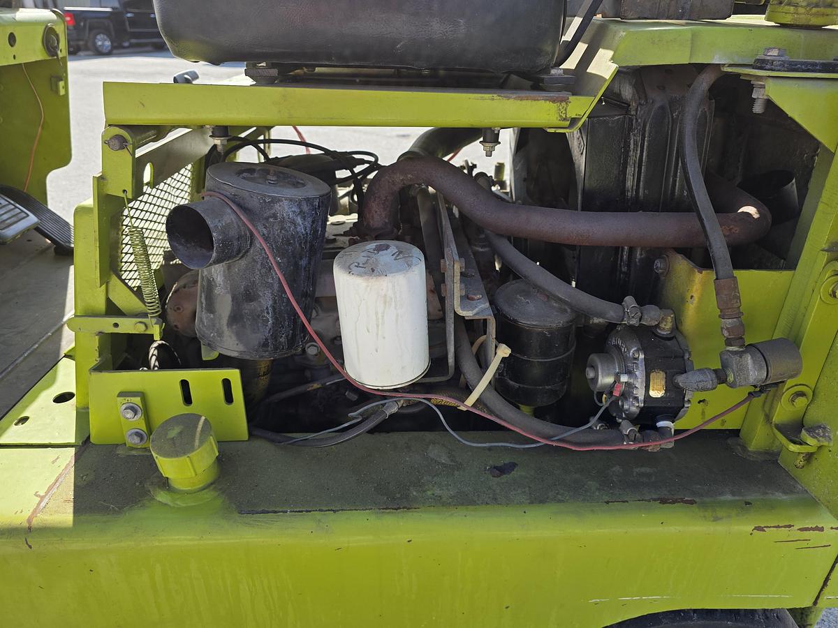 Used forklift