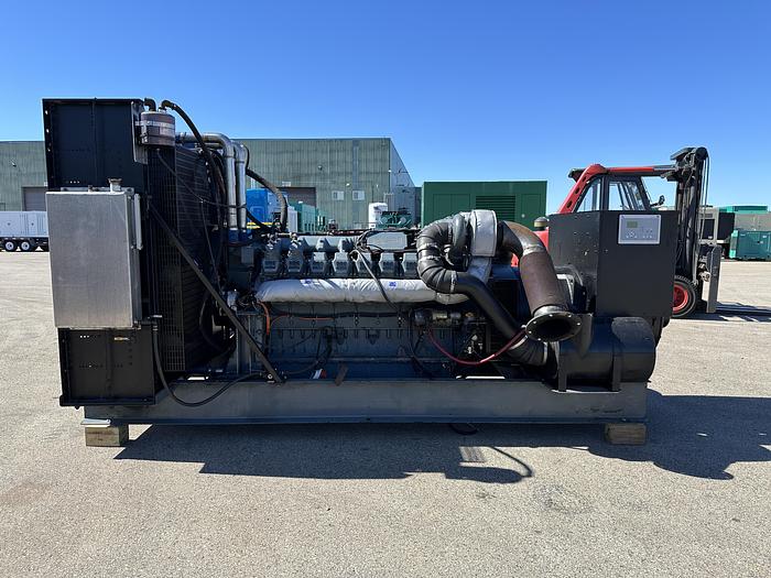 Used Used MTU 16V2000 Diesel Generator, 17,596 Hrs, 1000 KW