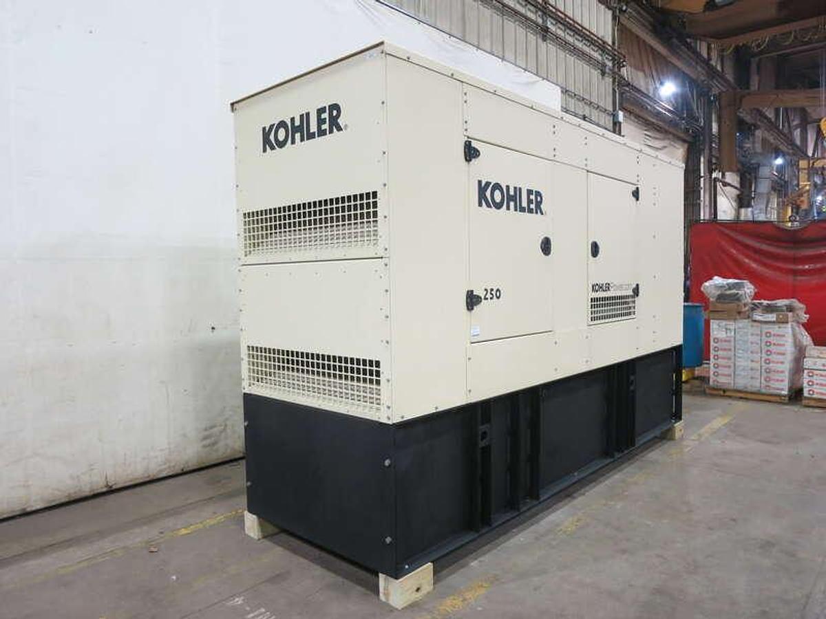Used Used Kohler 250REOZJE Diesel Generator, 221 Hrs, EPA Tier 3 250 kW