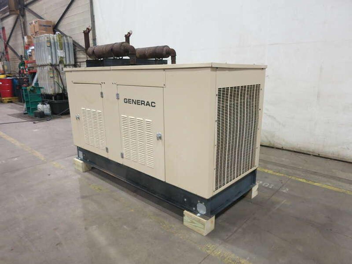 Used Used Generac SG0050 Natural Gas / Propane Generator, 414 Hrs  50 kW