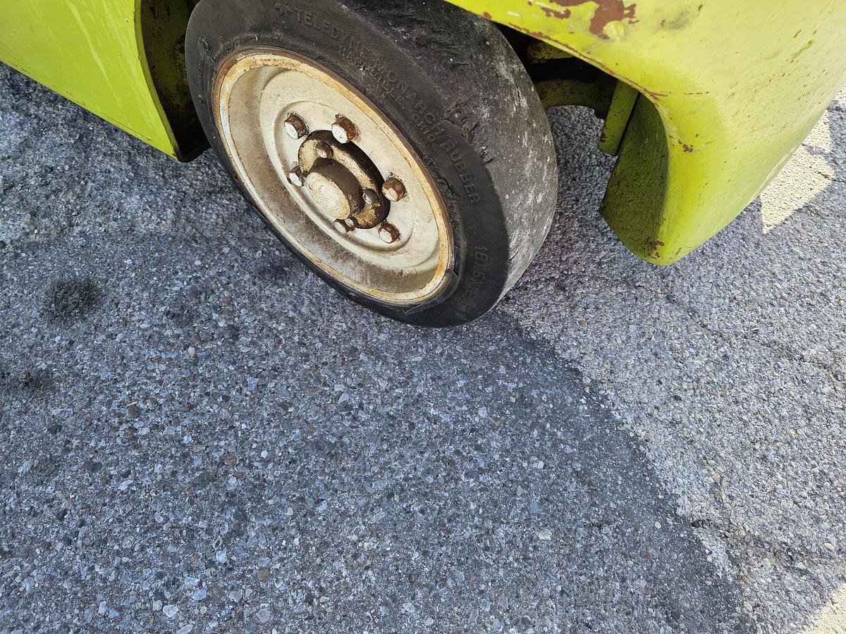 Used forklift