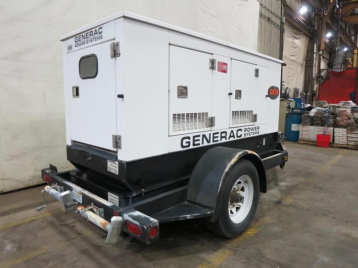 Used Used Generac GR-70 Rental Grade Diesel Generator 6566 Hrs, 62 KW