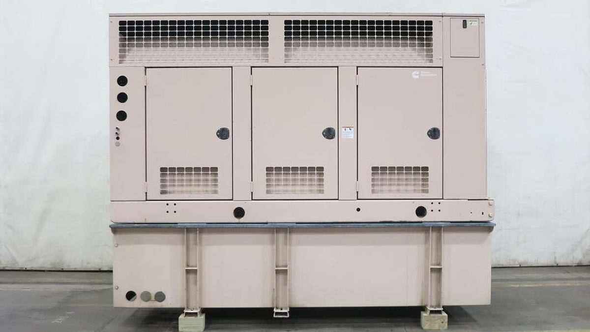 Used Cummins DFEK QSX15-G9 NR2 Diesel Generator, 647 Hrs, EPA Tier 2  500 k