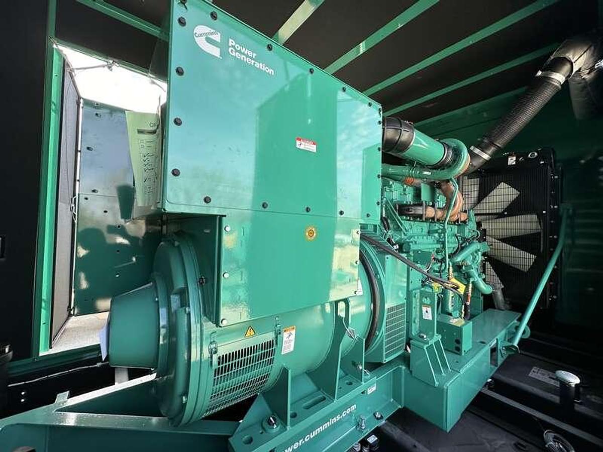Used New Cummins DQCB QSK23-G7 Diesel Generator EPA Tier 2  750 kW