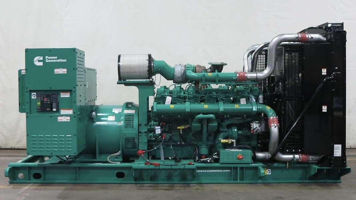 New Cummins C1500D6E Diesel Generator, 0 Hrs, EPA Tier 2 $379,900 1500 kW