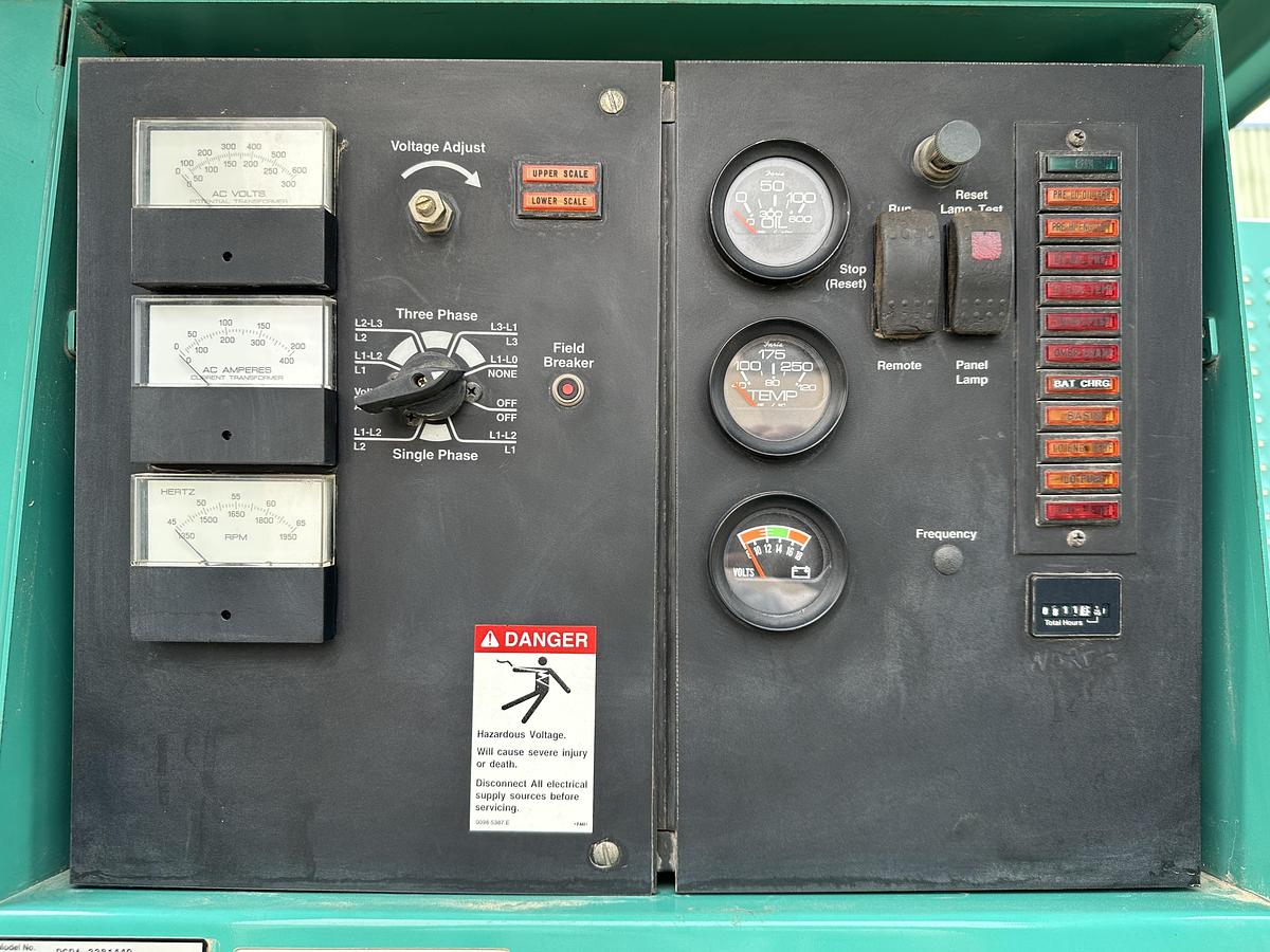 Used Used Cummins DGDA Diesel Generator, 812 Hrs