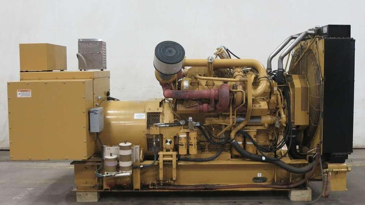 Used Used Caterpillar 3412 Diesel Generator, 1109 Hrs 800 kW