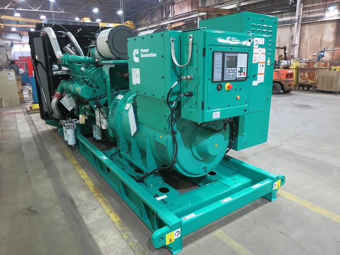 New Cummins C1500D6E Diesel Generator, 0 Hrs, EPA Tier 2, 1500 KW