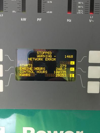 Used Used Cummins DQFAB QST30-G5 diesel generator 292 Hrs, EPA Tier 2, 800 KW