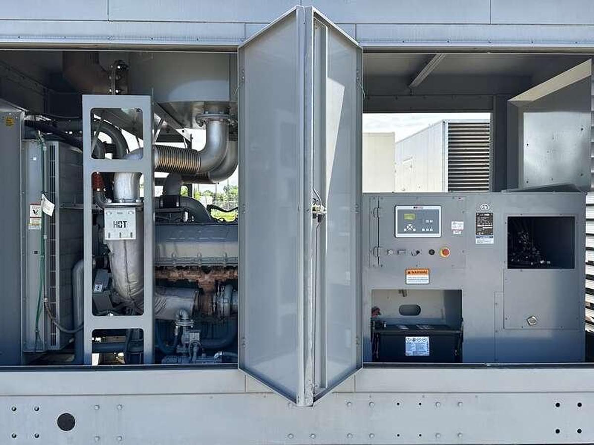 Used Used MTU DS600 12V1600G80S Diesel Generator, 293 Hrs, EPA Tier 2 600 kW