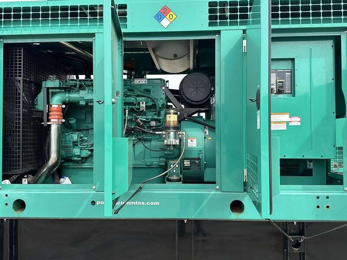 Used Used Cummins DFEJ QSX15-G9 NR2 Diesel Generator 91 Hrs EPA Tier 2 450 kW
