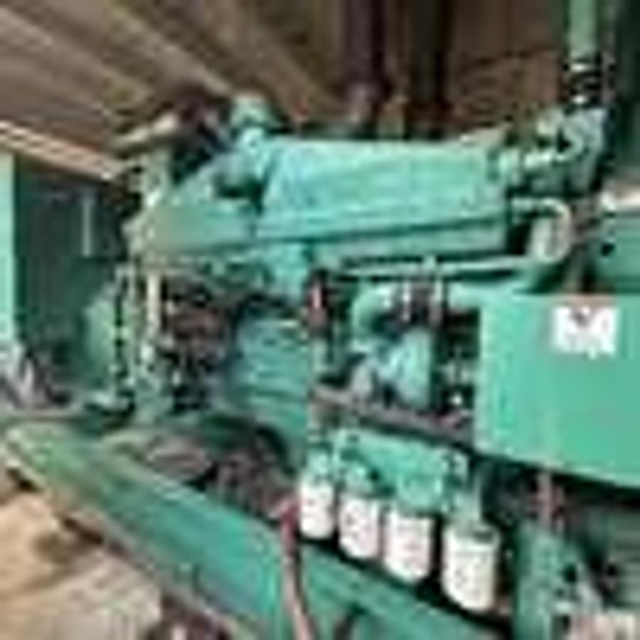 Used Used Cummins DFJD Diesel Generator, 401 Hrs, 1000 KW