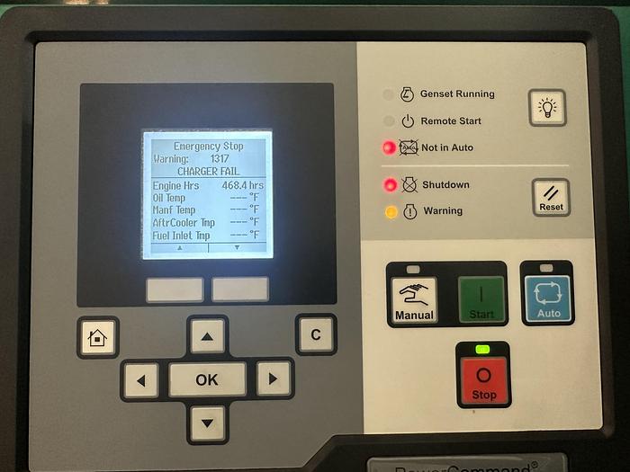 Used Used Cummins DSGAC QSB7-G5 Diesel Generator, 469 Hrs, EPA Tier 3, 150 KW