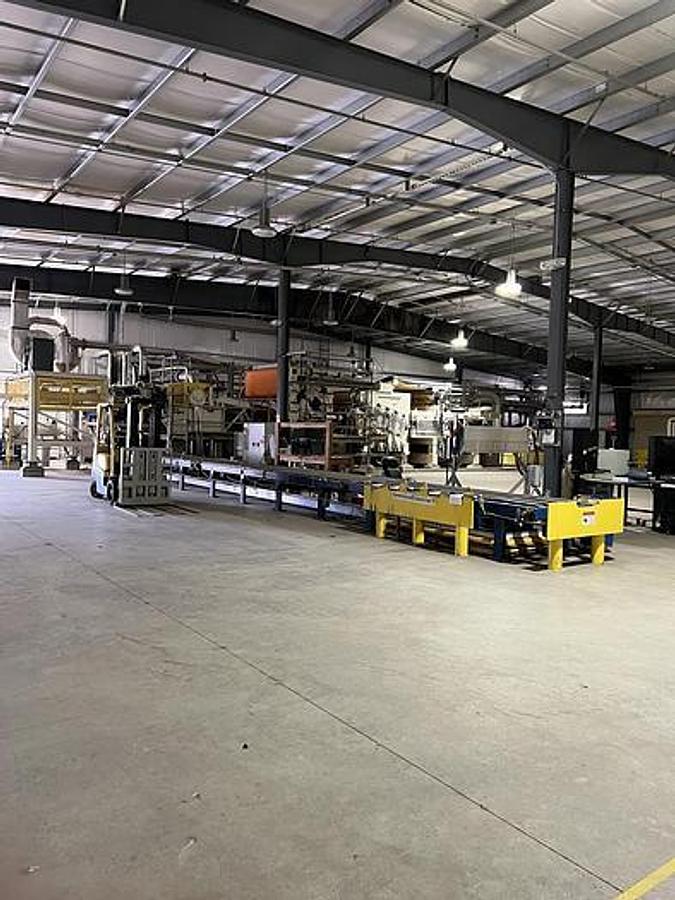 Used 2.5M PRESS TECHNOLOGIES - HYMAC WETLAP MACHINE MODEL 100 HP-SF WITH HEAVY DUTY PRESS COMPLETELY REBUILT 2018