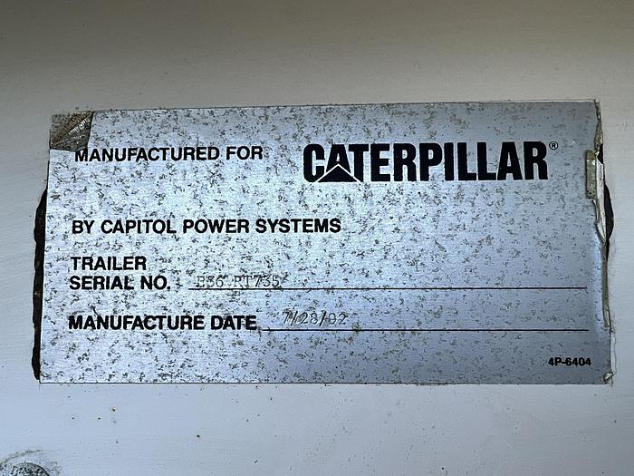Used Used Caterpillar XQ225 Rental Grade Diesel Generator, 5889 Hrs, 225 KW