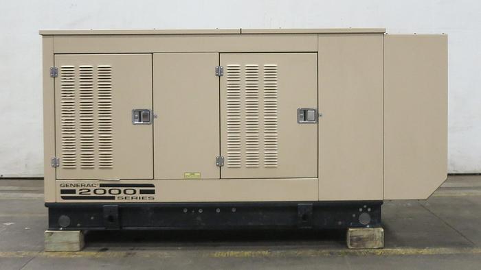 Used Used Generac SG0050 Natural Gas / Propane Generator, 352 Hrs, 50 KW