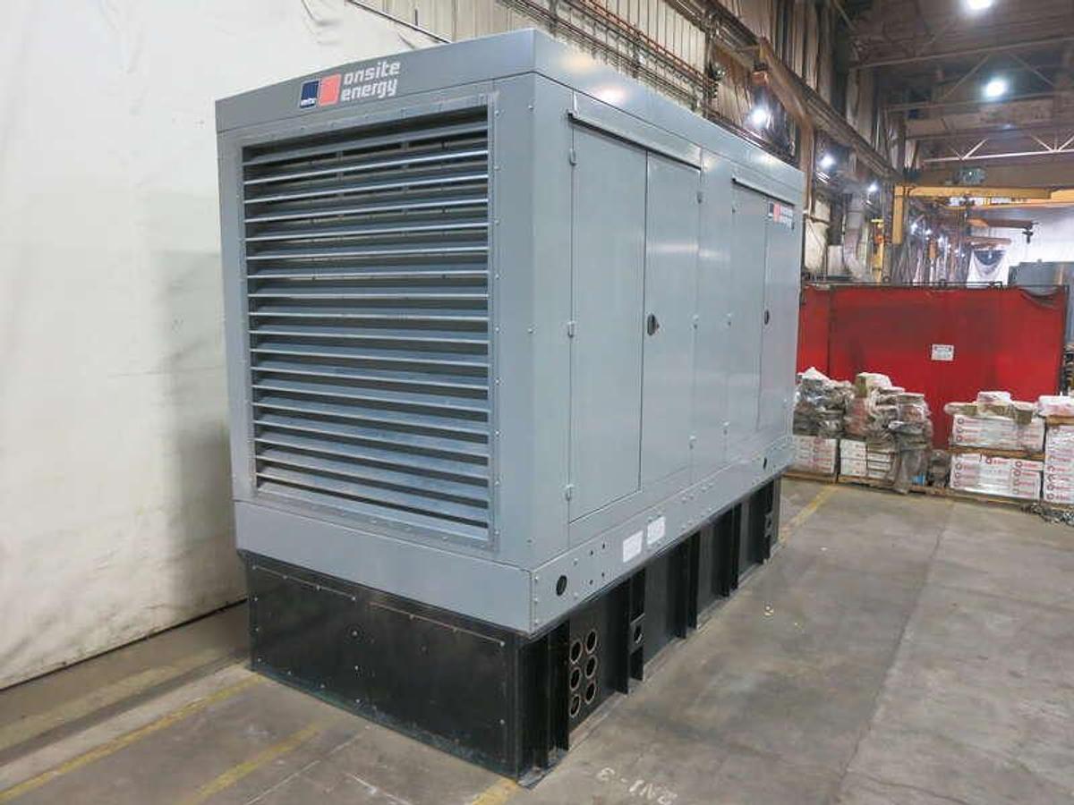 Used Used MTU DS600 12V1600G80S Diesel Generator, 293 Hrs, EPA Tier 2 600 kW