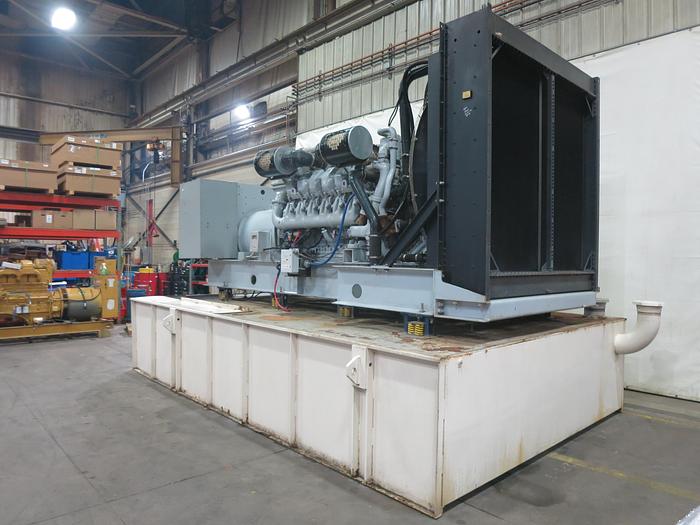 Used Used Kohler 1250ROZD4 Diesel Generator, 167 Hrs, 1250 KW