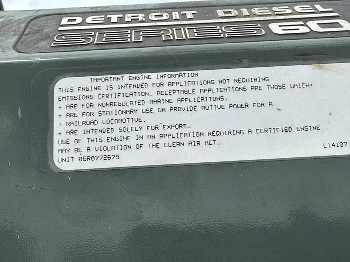 Used Used Baldor IDLC350-D Diesel Generator, 178 hrs, 350 KW