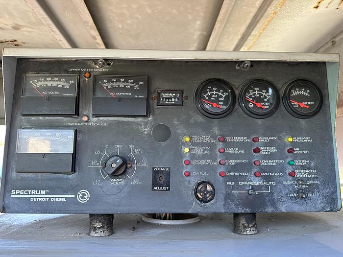 Used Used Detroit Diesel 125DS60 Series 40 6.7L Diesel Generator, 1066 Hrs, 125 KW