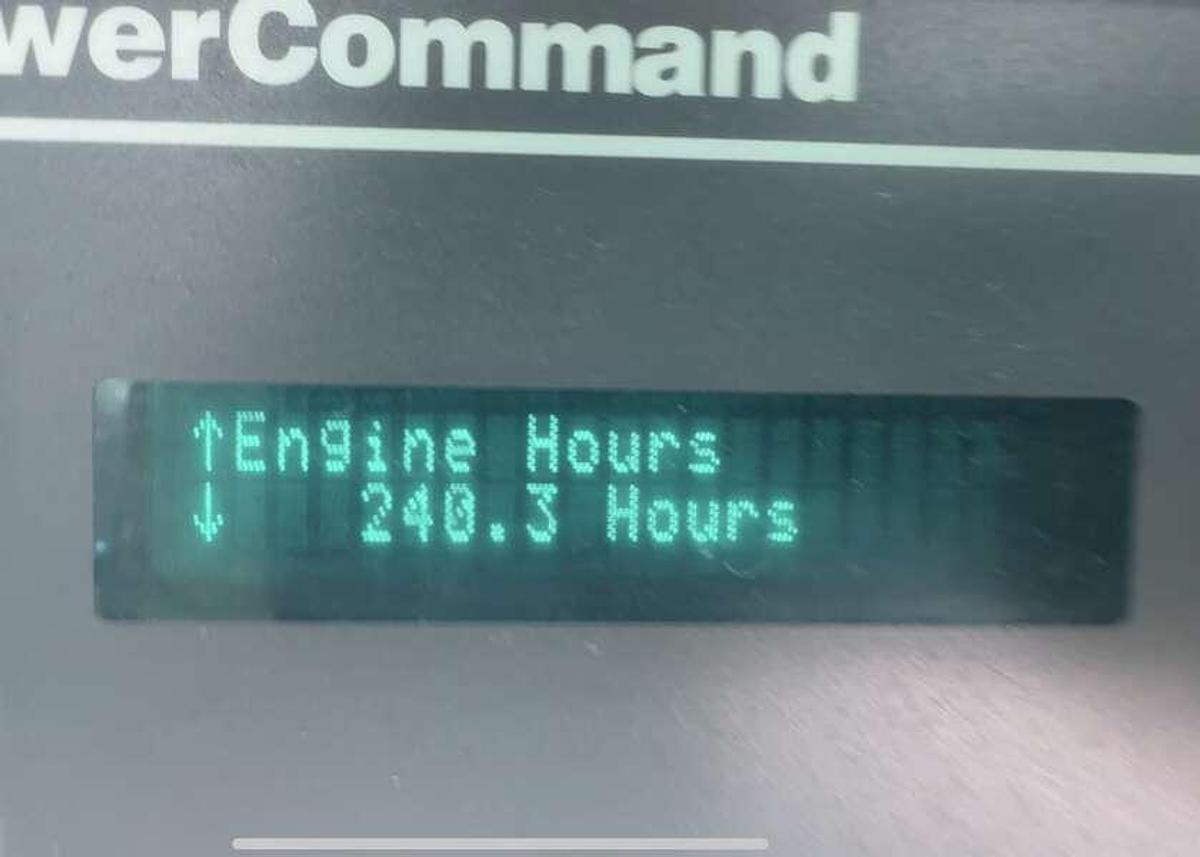 Used Used Cummins DQHAB QSM11-G4 Diesel Generator, 240 Hrs EPA Tier 3 300 kW