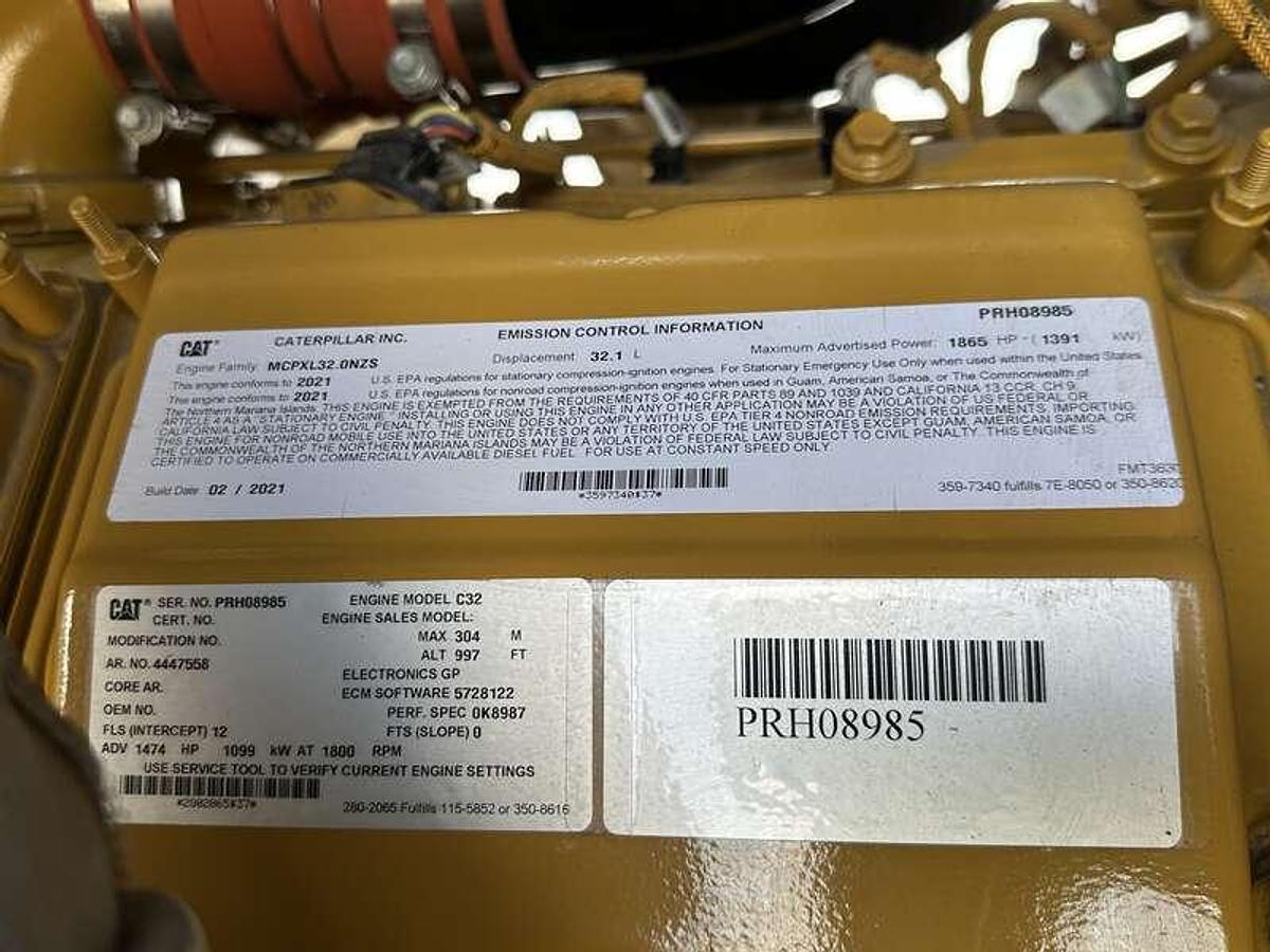 Used 2021 Caterpillar MODEL: C32