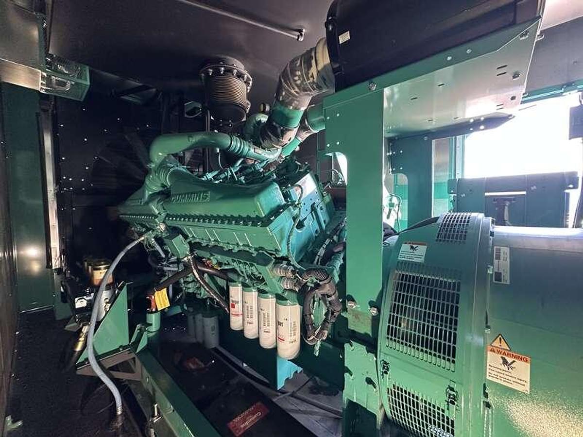 Used Used Cummins DQGAA Diesel Generator, 241 Hrs, EPA Tier 2 1250 kW