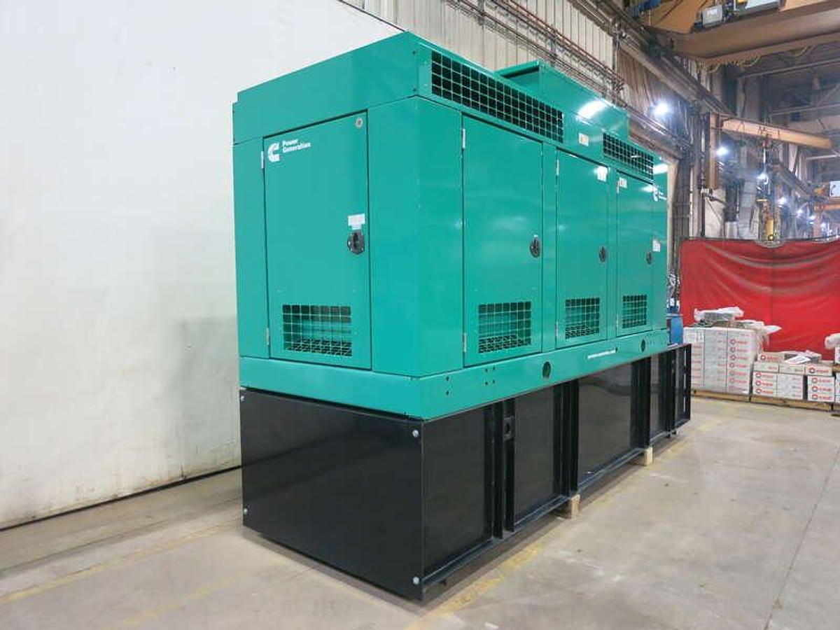Used Used Cummins DFEJ QSX15-G9 NR2 Diesel Generator 91 Hrs EPA Tier 2 450 kW