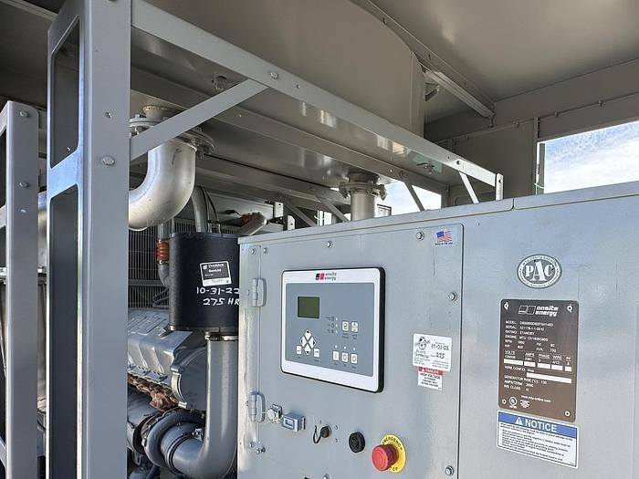 Used Used MTU DS600 12V1600G80S Diesel Generator, 105 Hrs, EPA Tier 2 600 kW