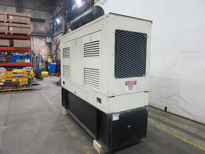 Used Used Detroit Diesel 125DS60 Series 40 6.7L Diesel Generator, 1066 Hrs, 125 KW