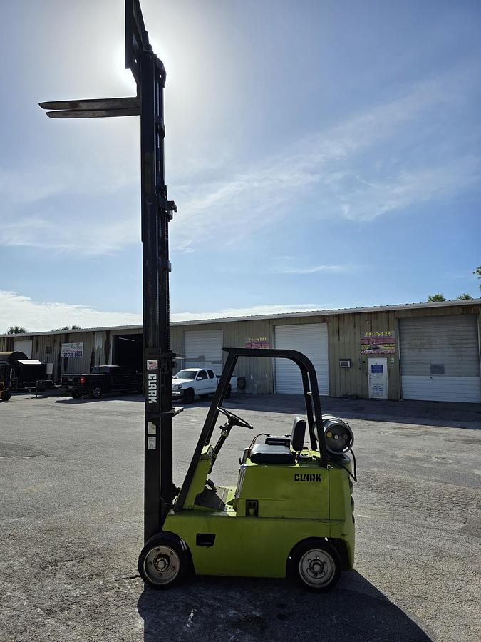 Used forklift