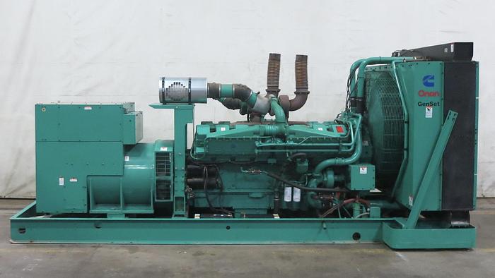 Used Used Cummins DFLC KTA50-G3 Diesel Generator, 400 Hrs, 1250 KW