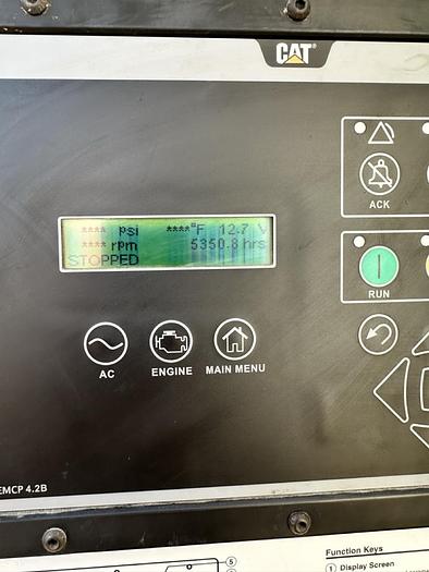 Used Used Caterpillar XQ125 Rental Grade Diesel Generator 5350 Hrs EPA Tier 4F, 110 KW