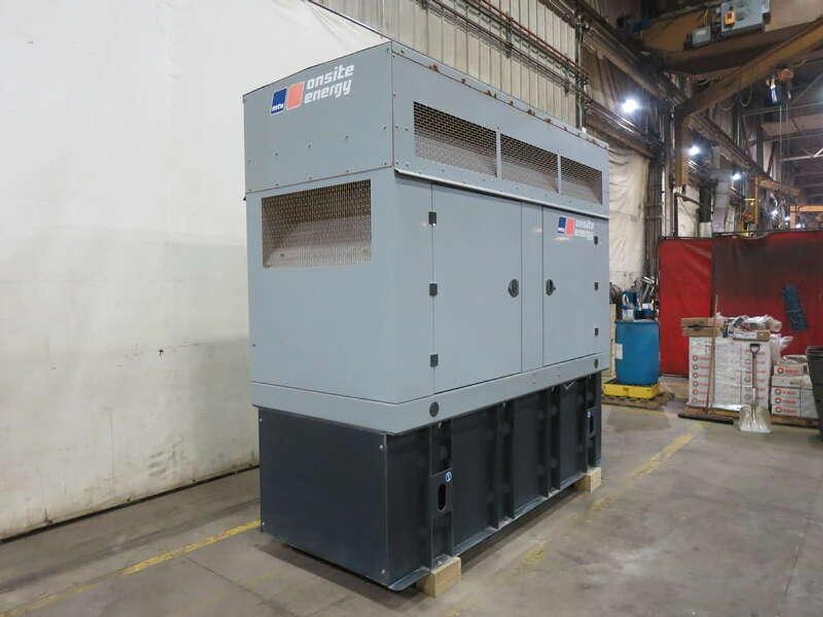 Used Used MTU DS200 Diesel Generator, 34 Hrs, EPA Tier 3  200 kW