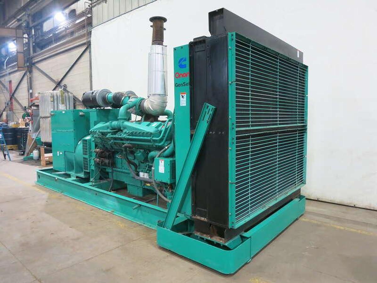 Used Used Cummins DFLE KTA50-G9 Diesel Generator, 229 Hrs 1500 kW