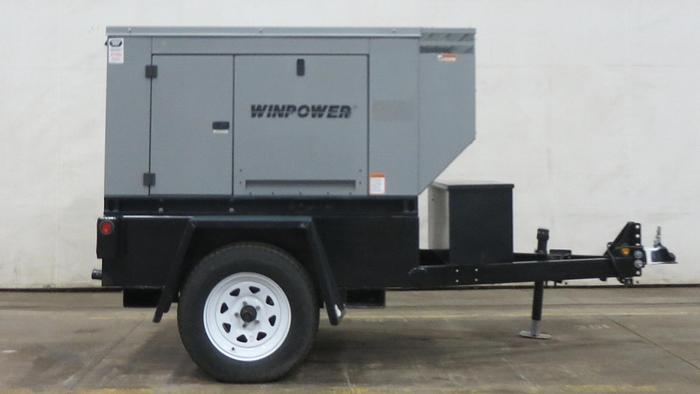 Used Used Winpower DR20 Isuzu BV-4LE1 Rental Grade Diesel Generator 5889 Hrs EPA Tier 3, 20 KW