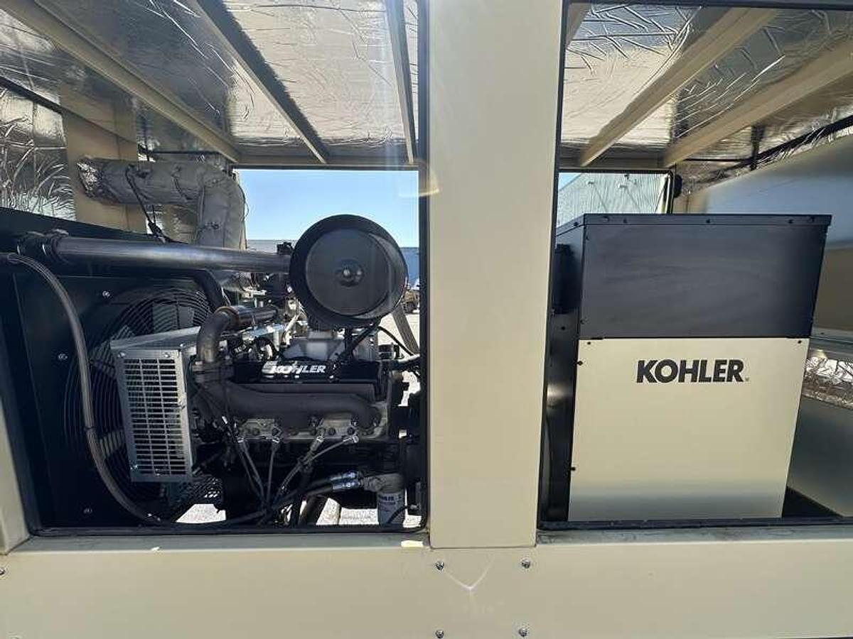 Used Used Kohler KG80 Natural Gas / Propane Generator, 83 Hrs, EPA Certified