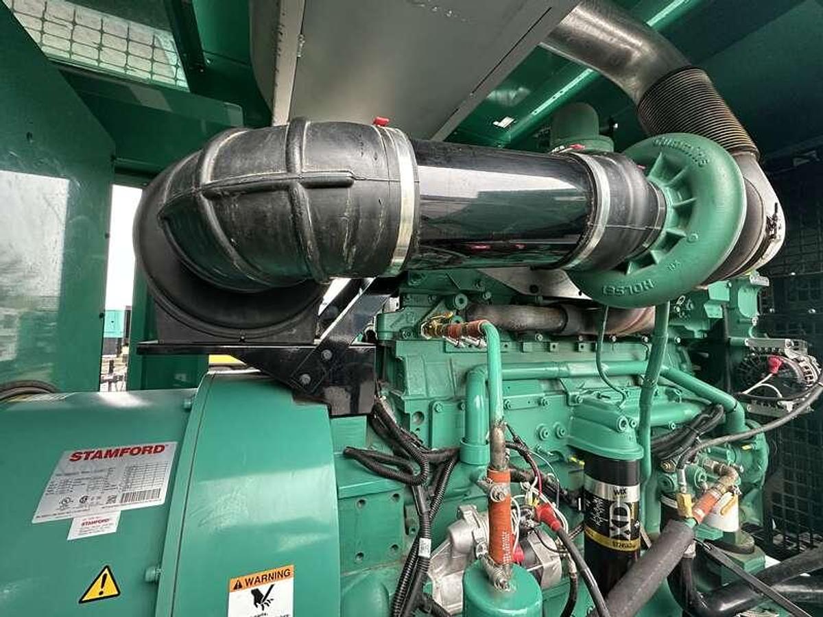 Used Used Cummins DFEJ QSX15-G9 NR2 Diesel Generator 38 Hrs EPA Tier 2 450 kW