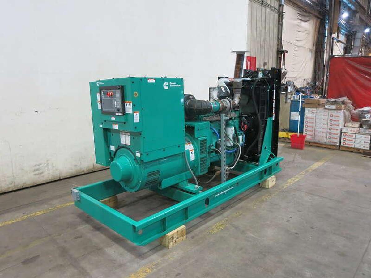 Used Cummins DQDAC QSL9-G7 Diesel Generator, 291 Hrs, EPA Tier 3  300 kW