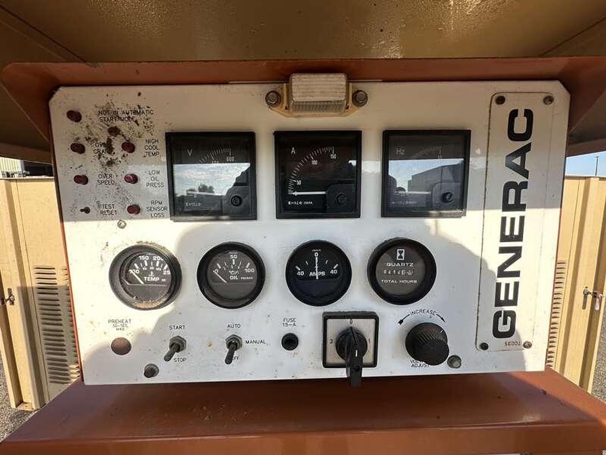 Used Used Generac SG0050 Natural Gas / Propane Generator, 414 Hrs  50 kW