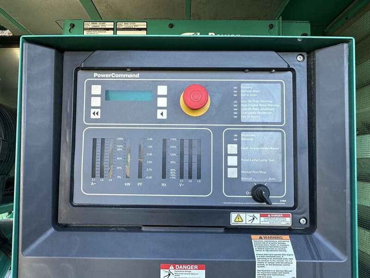 Used Used Cummins DQDAA QSL9-G7 Diesel Generator, 193 Hrs, EPA Tier 3  250 kW