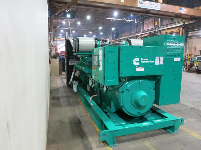 New Cummins C2000D6E QSK50-G24  Diesel Generator, EPA Tier 2*****ETA Apr 22, 2025*****, 2000 KW