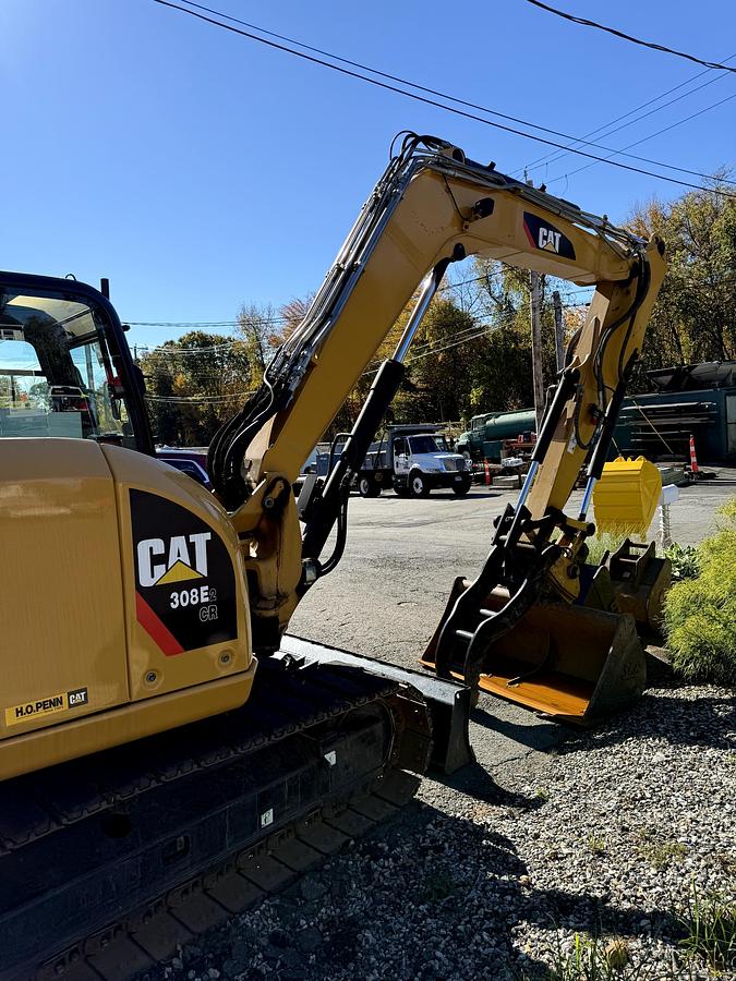 Used 308E2 CR MINI HYDRAULIC EXCAVATOR WITH SWING BOOM