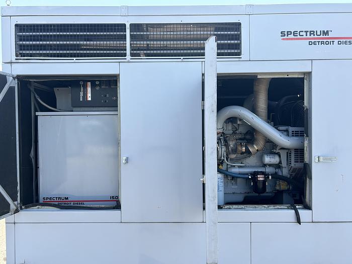 Used Used Detroit Diesel 150DS60 Series 40 7.6L Diesel Generator, 667 Hrs, 150 KW