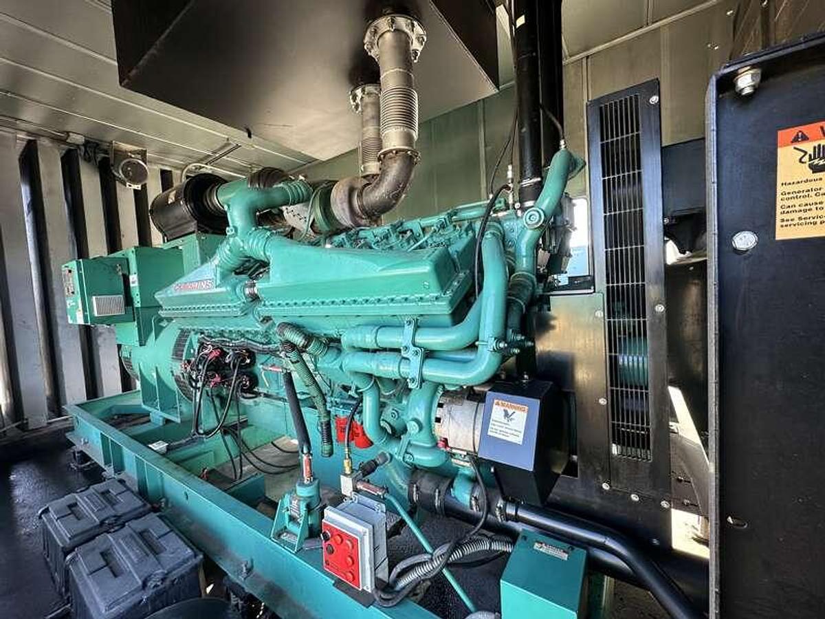 Used Used Cummins DQGAB Diesel Generator, 770 Hrs, EPA Tier 2 1500 kW