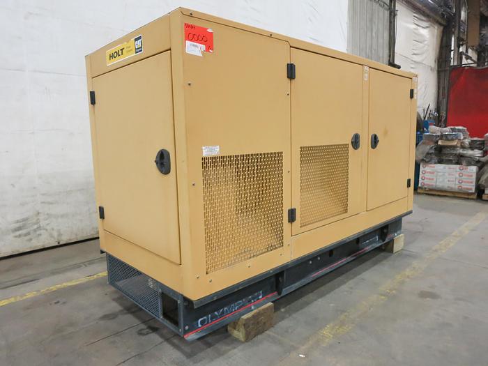 Used Used Caterpillar / Olympian G80F3 Natural Gas / Propane Generator, 803 Hrs, 75 KW