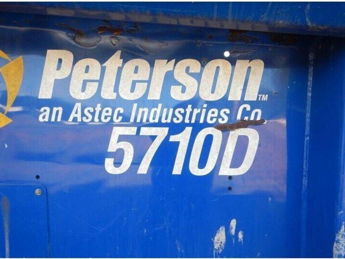 Used 2018 Peterson 5710D Horizontal Grinder - Low Hours, High Capacity