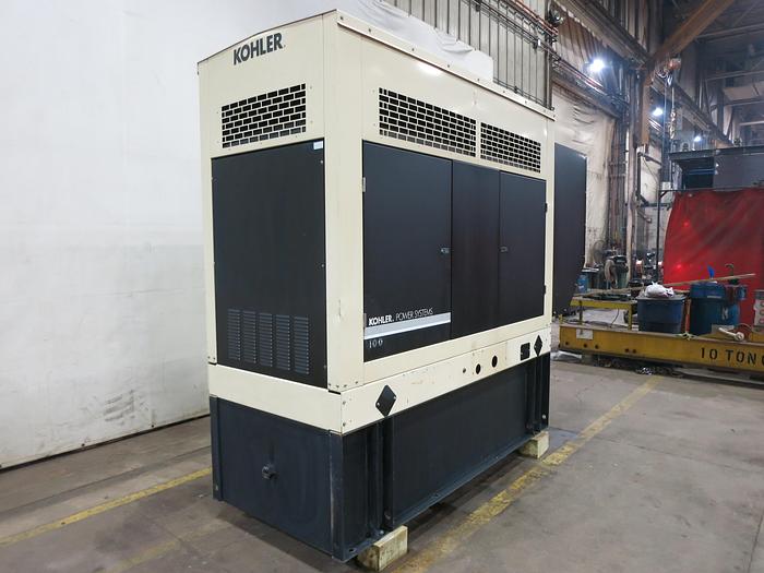 Used Used Kohler 100REOZJD Diesel Generator, 520 Hrs, EPA Tier 3, 100 KW