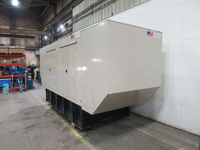 Used MTU 300 kW standby (275 kW prime) diesel generator set, model DS300,