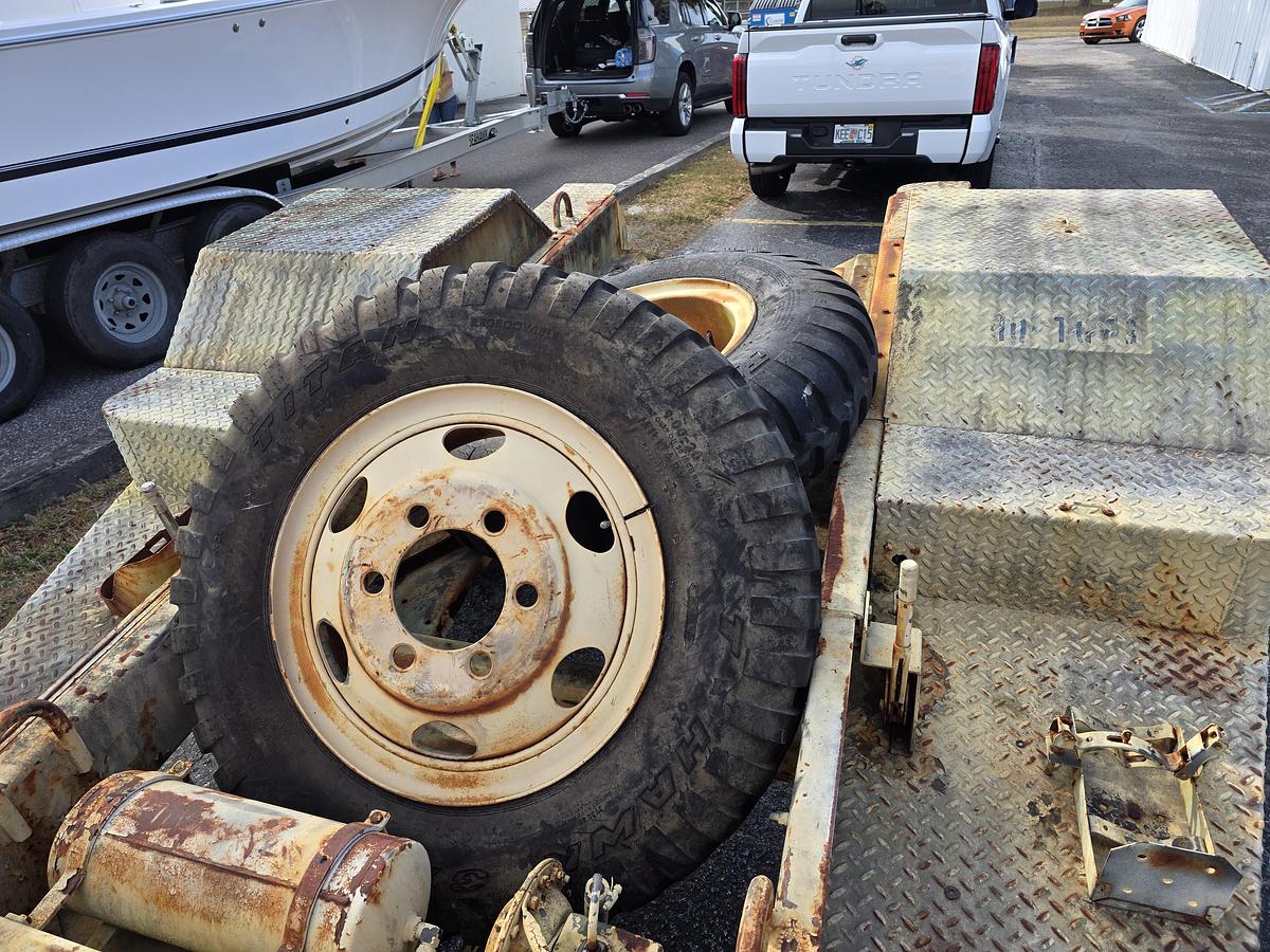 Used Military trailer